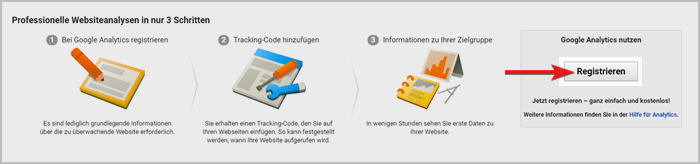 Google Tag Manager Konto erstellen